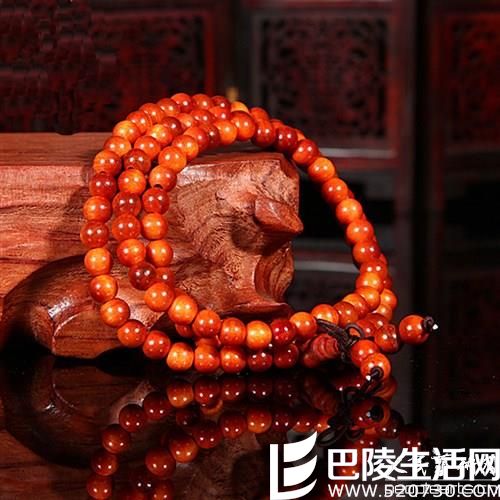 天然极品血龙木手串图片鉴赏 天然极品血龙木手串图片鉴赏