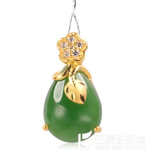 2015年金镶玉挂件图片欣赏 2015年金镶玉挂件图片欣赏