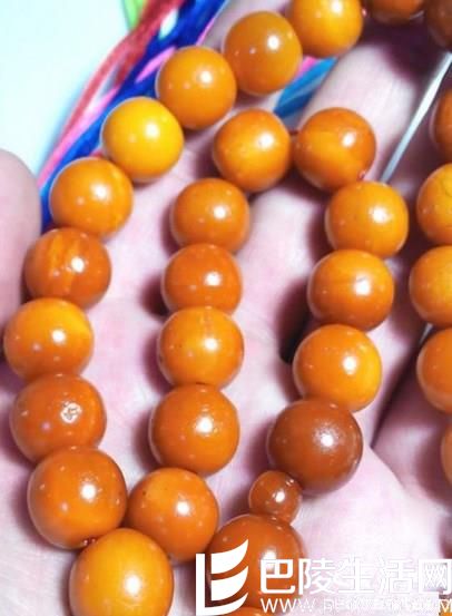 鉴别老蜜蜡手链真假图片分析（独家）