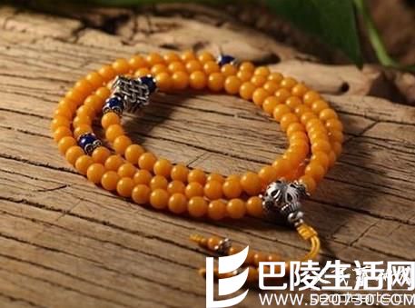 鉴别老蜜蜡手链真假图片分析（独家）