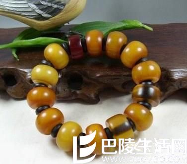 鉴别老蜜蜡手链真假图片分析（独家）