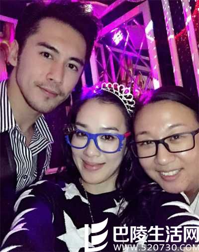 钟丽缇为母亲庆生 揭其男友张伦硕个人资料及整容前后对比照