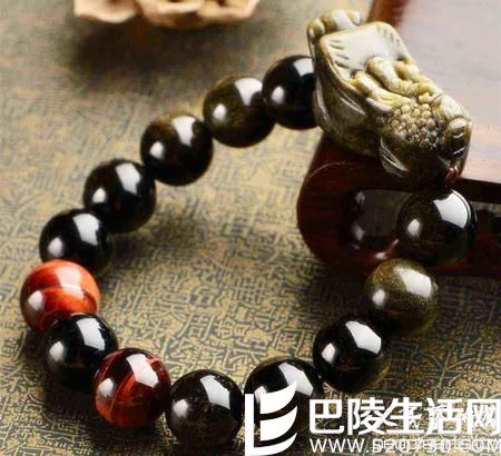 金曜石貔貅手链如何鉴别? 详解金曜石的功效与作用 金曜石貔貅手链如何鉴别? 详解金曜石的功效与作用