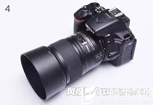 遮光罩保护镜头步骤四