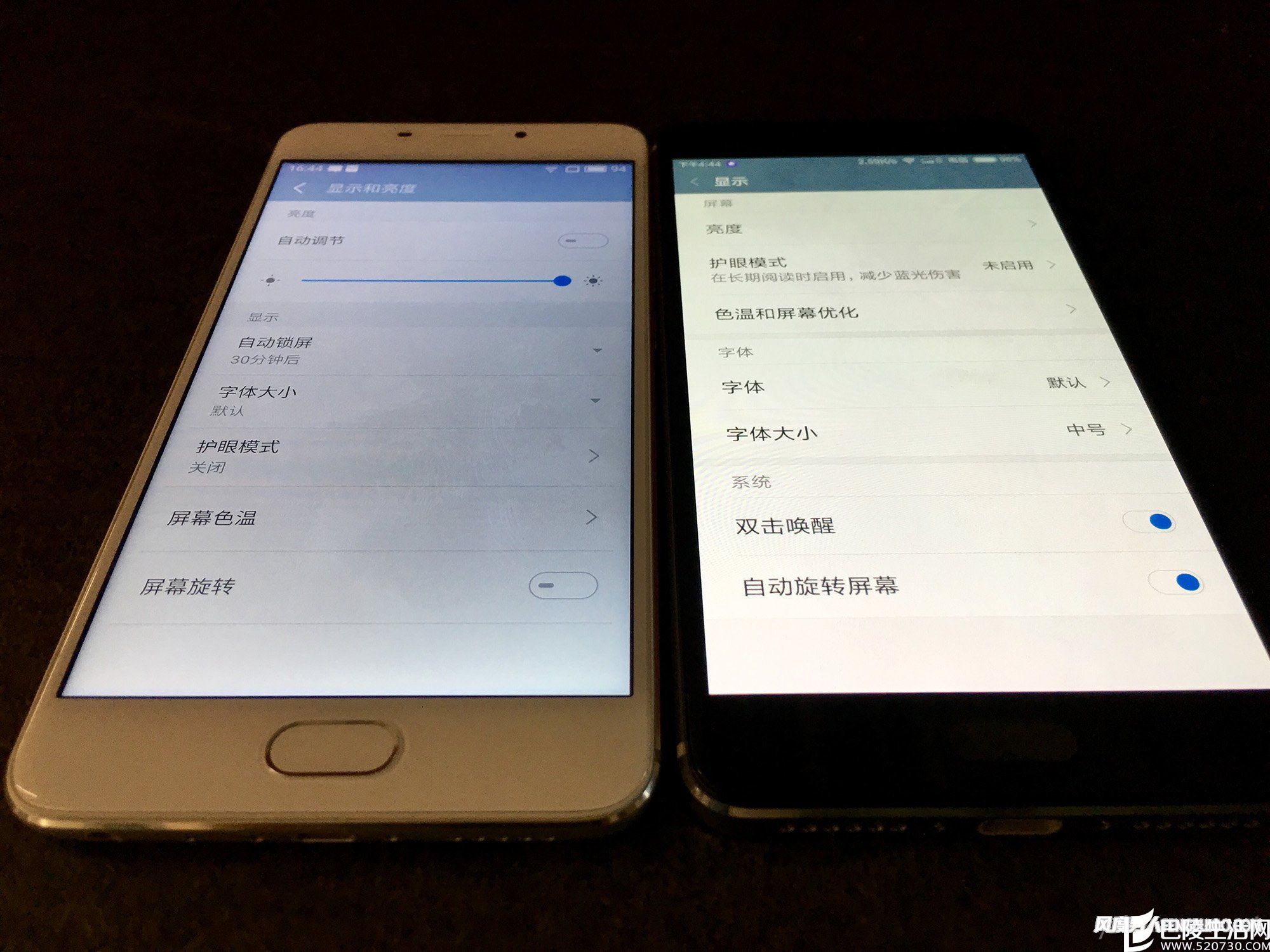 左为魅蓝E 右为红米Pro 左为魅蓝E 右为红米Pro