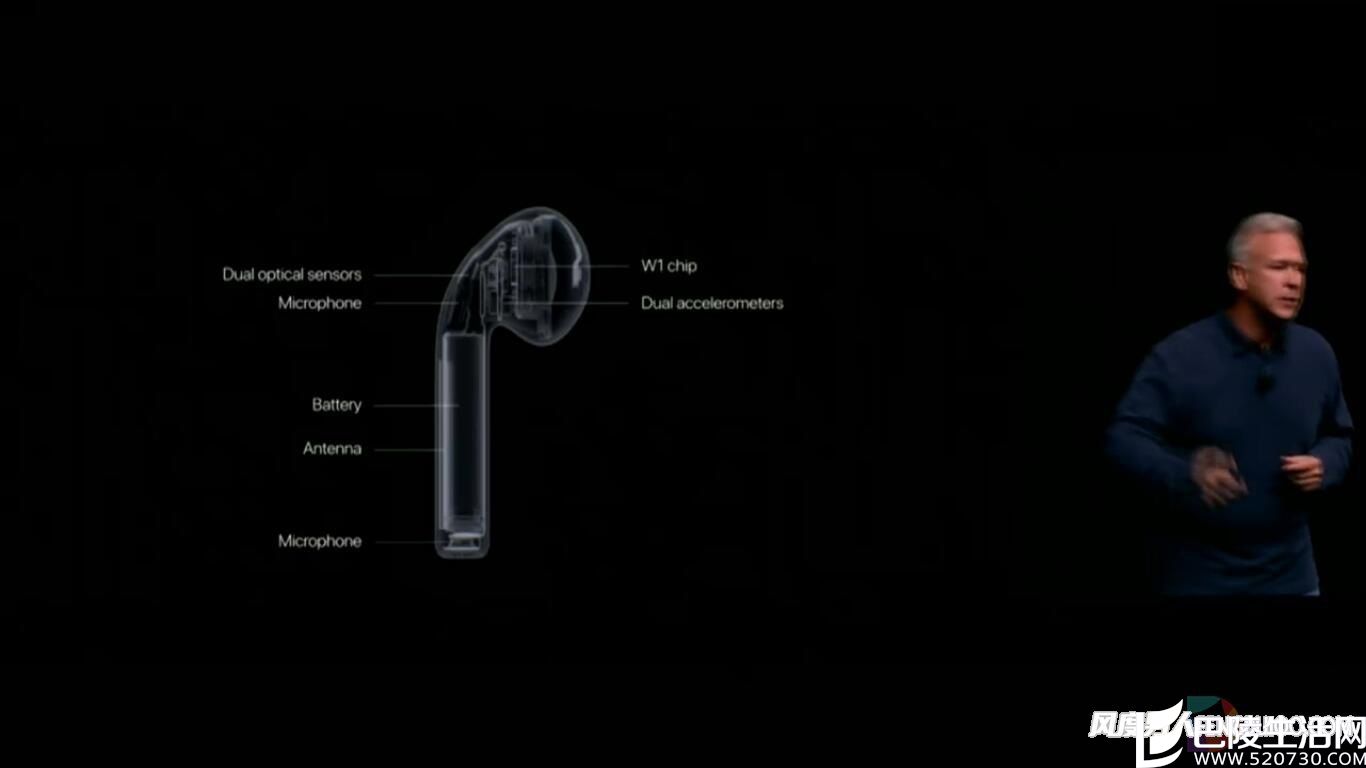 苹果无线耳机AirPods图片