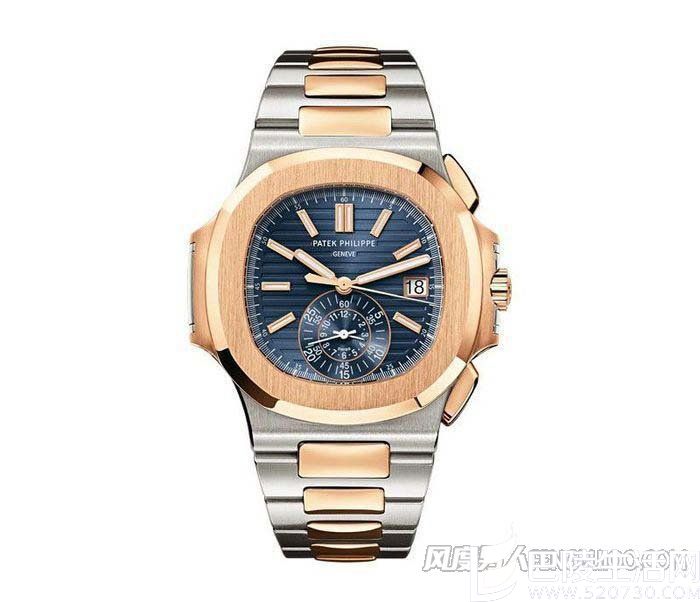 鹦鹉螺Ref.5980-1AR-001不锈钢间金腕表