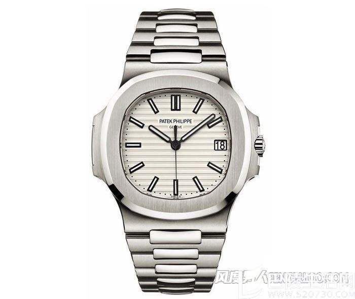 鹦鹉螺Ref.5711-1A腕表，白色表盘