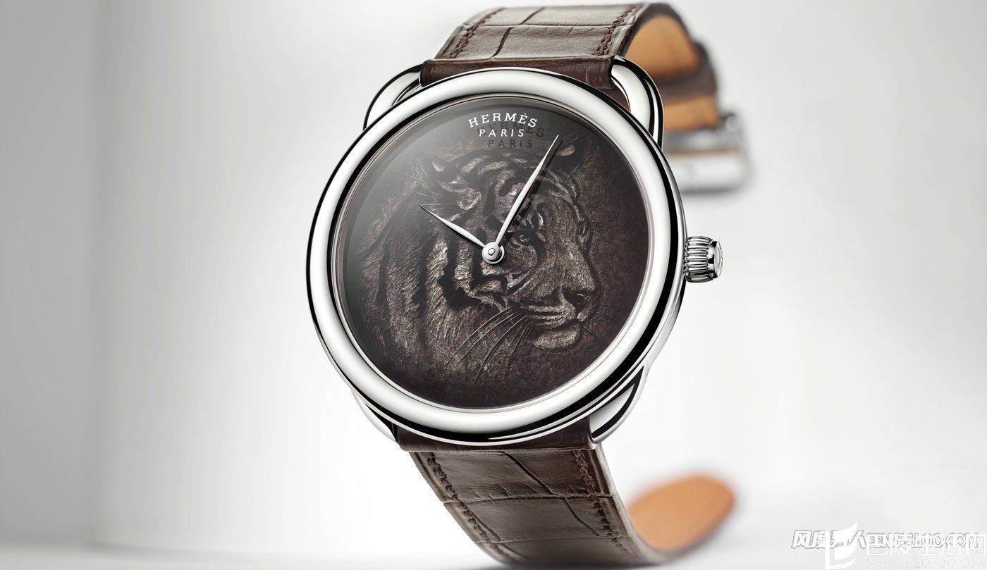 爱马仕珐琅彩绘腕表