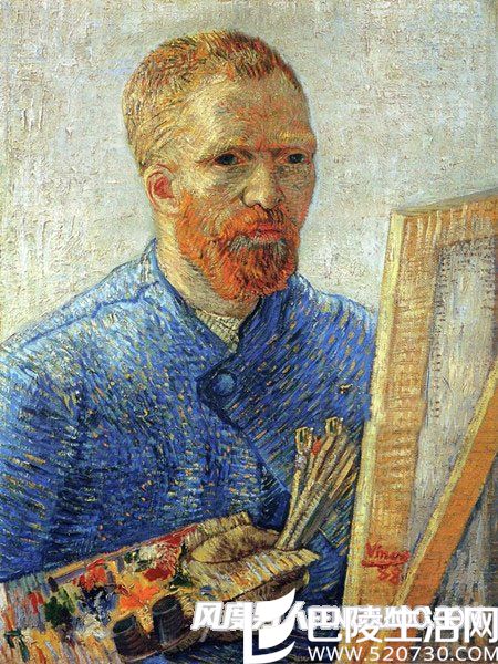 梵高自画像 梵高自画像