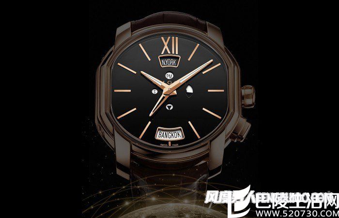 全新宝格丽Hora Domvs两地时腕表