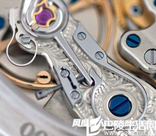 江诗丹顿手工雕花陀飞轮机芯