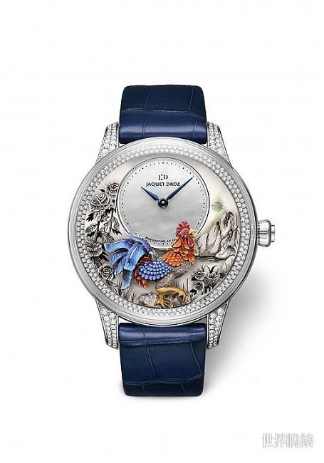 JD精彩呈现绝美四款鸡年生肖表;微绘；Petite Heure Minute；JAQUET DROZ；雅克德罗