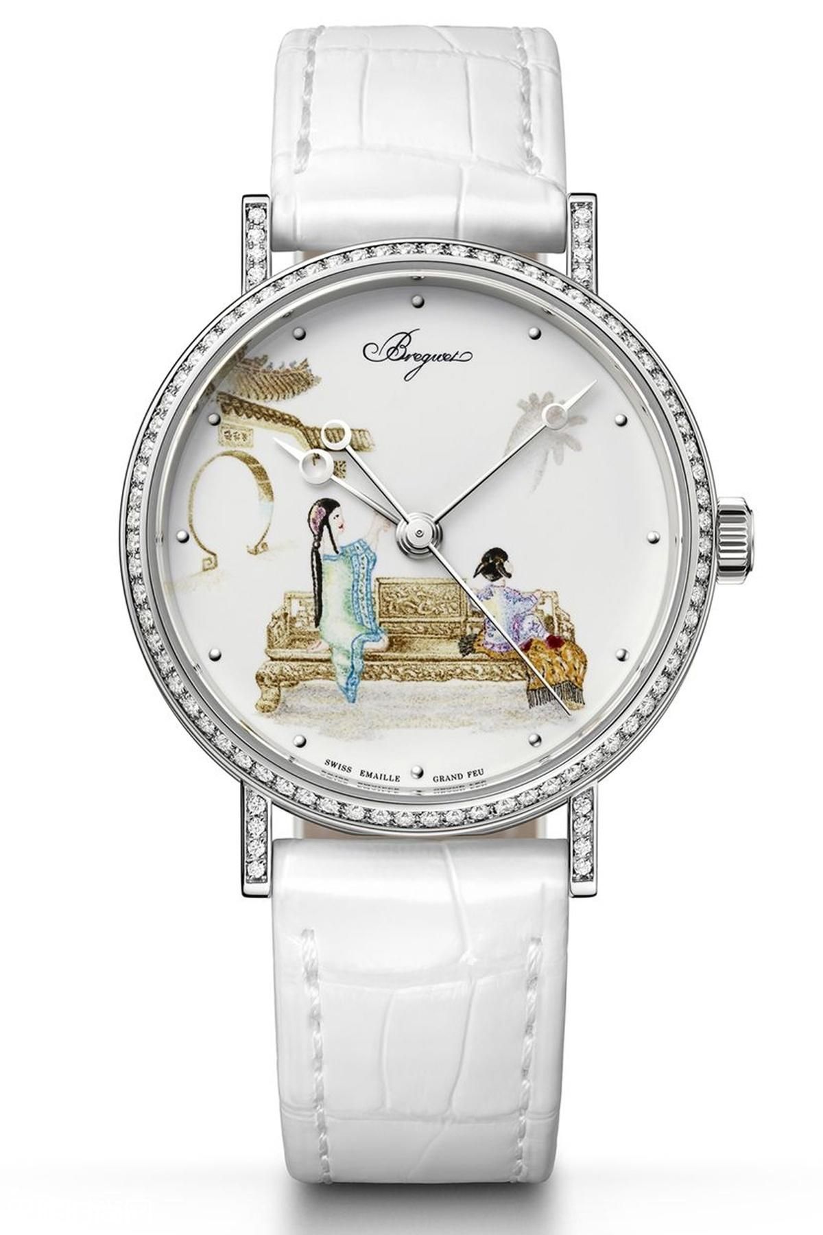 微绘珐琅稀世工艺：宝玑Classique 9078珐琅彩绘腕表