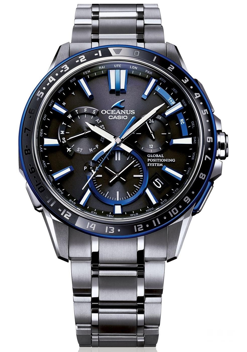 日本传统技艺「纹纱涂」概念下的先进时计：卡西欧全新Oceanus OCW-G1200腕表