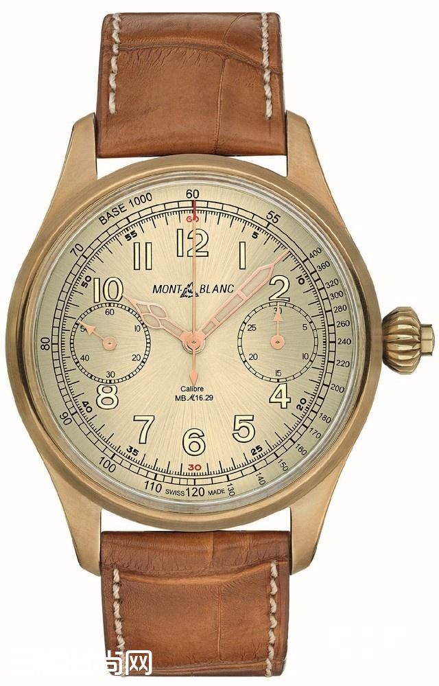 复古腕表展现顶级工艺：万宝龙1858系列青铜腕表