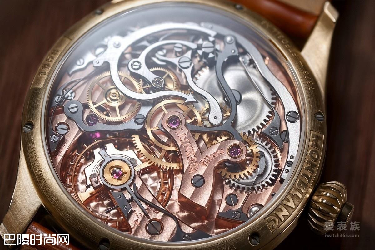 复古腕表展现顶级工艺：万宝龙1858系列青铜腕表