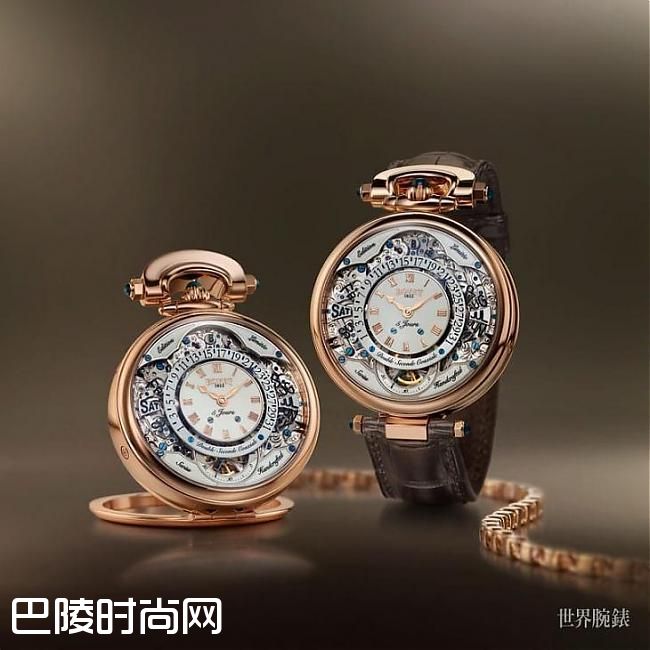 双面表盘超吸睛！BovetVIRTUOSO VII 逆跳万年历表;逆跳；万年历；Amadeo Fleuier；Virtuoso；BOVET；播威