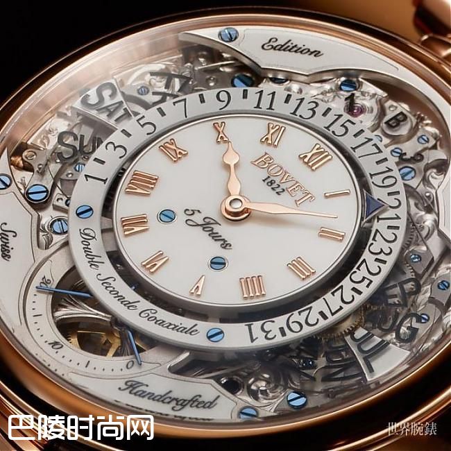 双面表盘超吸睛！BovetVIRTUOSO VII 逆跳万年历表;逆跳；万年历；Amadeo Fleuier；Virtuoso；BOVET；播威