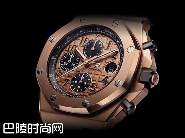 黑金就是威!爱彼ROO计时码表;