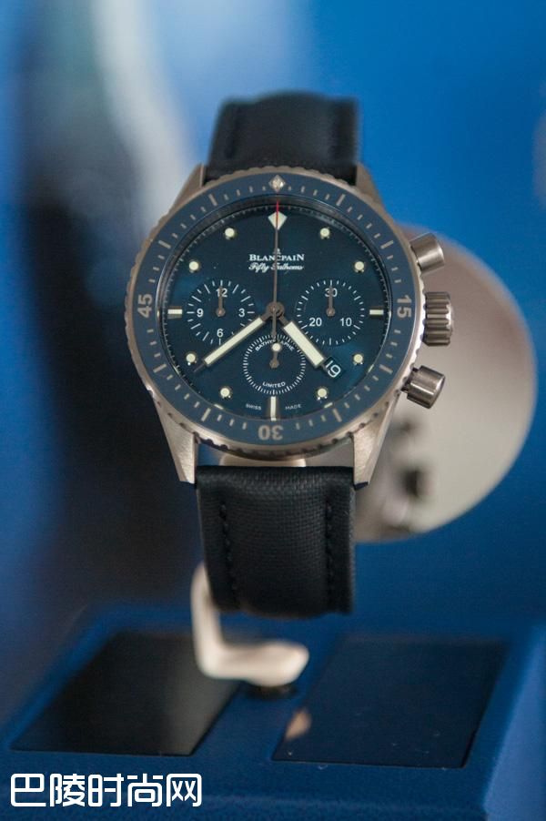 宝珀悉尼发布深潜器飞返计时码表“心系海洋”全新限量版