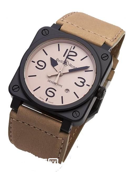 军风陶瓷大三针 BELL&ROSS BR03-92 vs IWC马克十八;BELL&ROSS;柏莱士;IWC;万国表