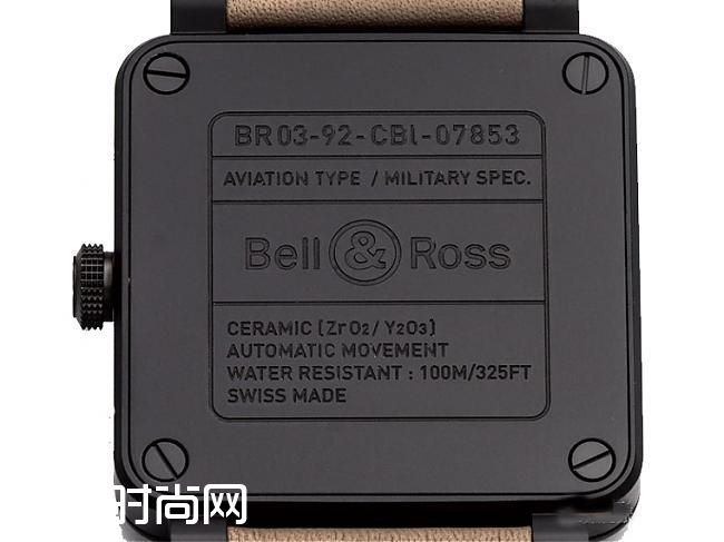 军风陶瓷大三针 BELL&ROSS BR03-92 vs IWC马克十八;BELL&ROSS；柏莱士；IWC；万国表