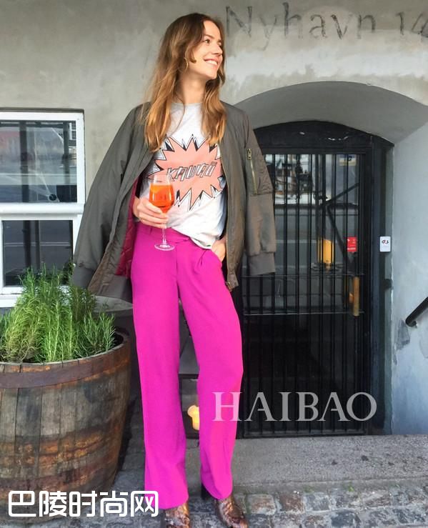 哥本哈根时尚博主Trine Kjær