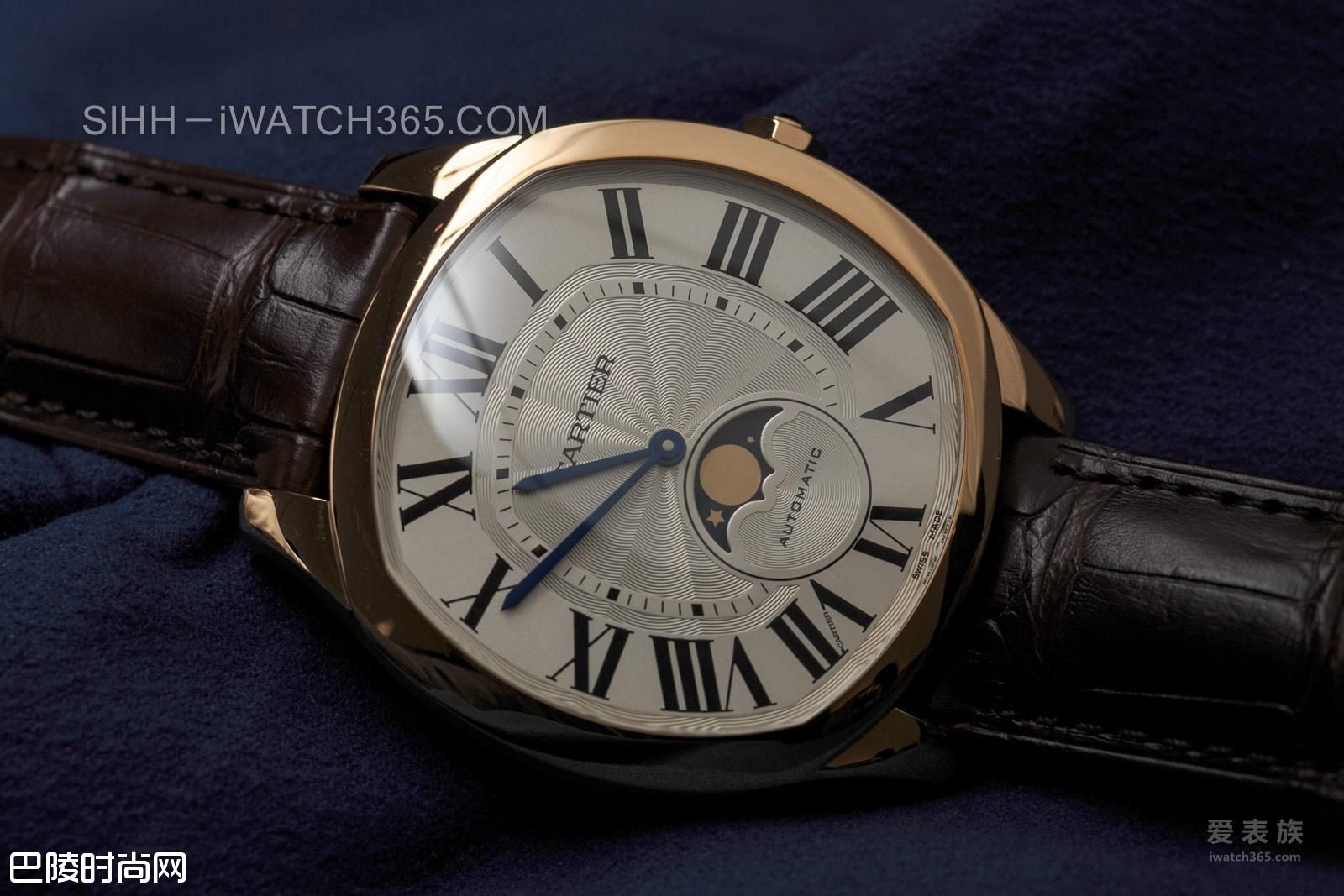 经典成长期——卡地亚Drive de Cartier系列月相腕表&超薄腕表