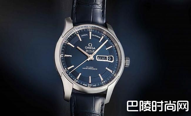 细节够丰富 欧米茄De Ville Hour Vision年历表;OMEGA；欧米茄