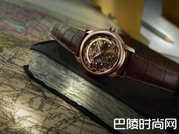 康斯登全新典雅自家机芯世界时区腕表