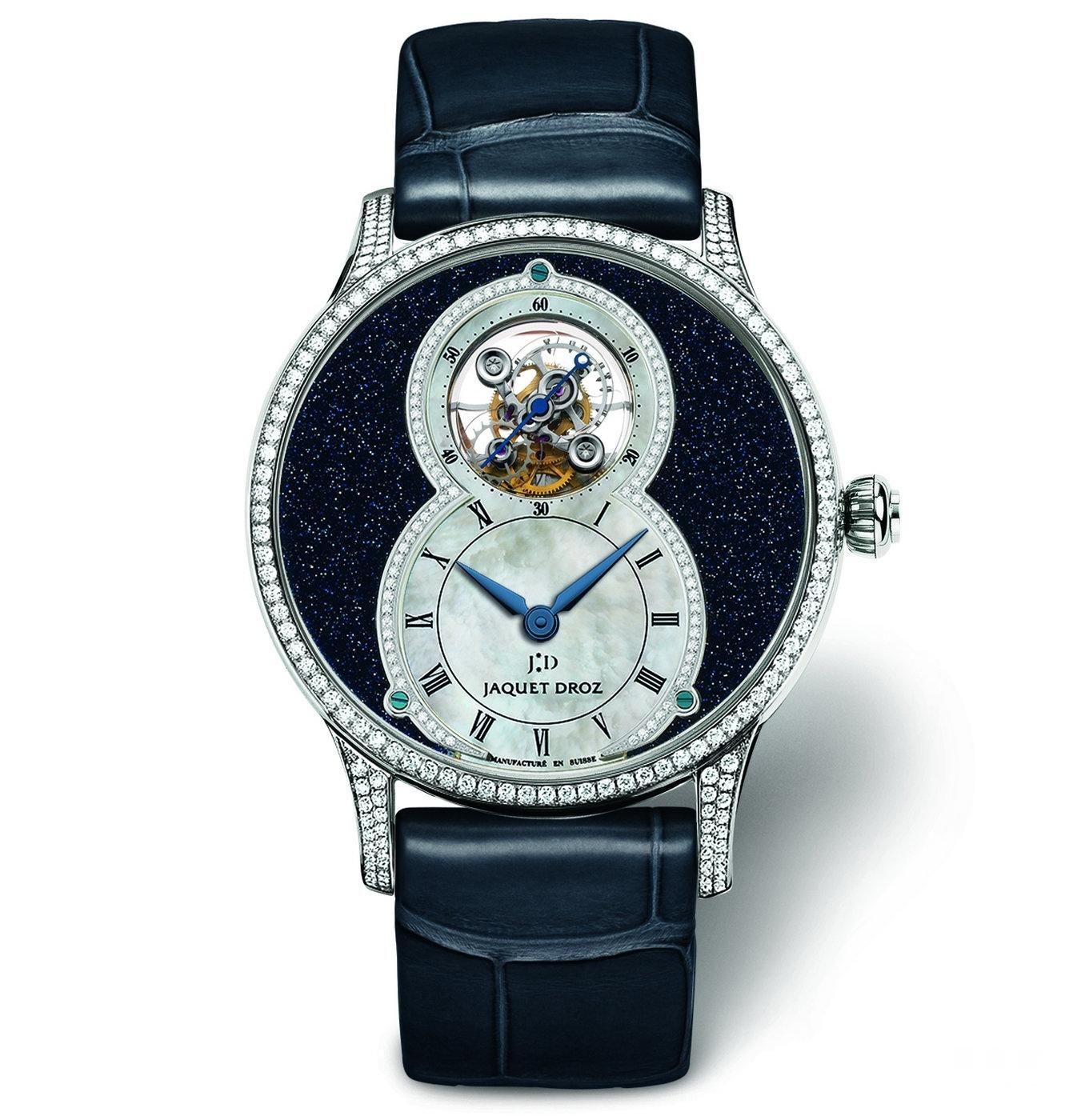 雅克德罗——当陀飞轮邂逅美石表盘，迸发惊艳光芒