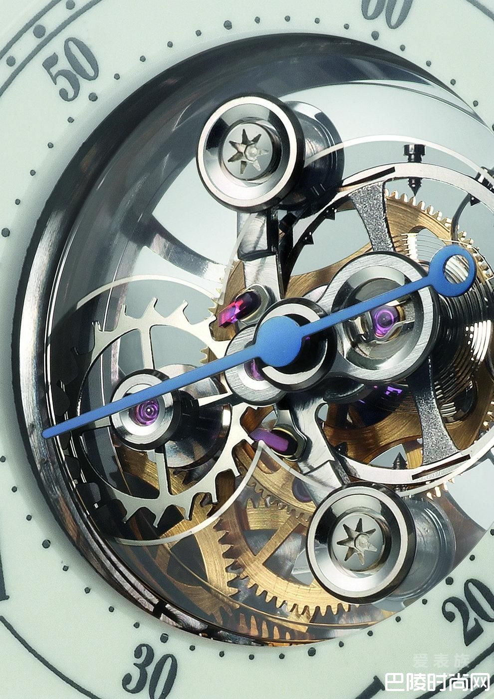 雅克德罗——当陀飞轮邂逅美石表盘，迸发惊艳光芒