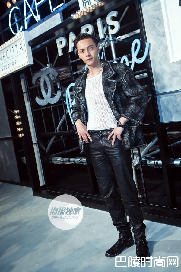 陈伟霆现身香奈儿(Chanel) 巴黎在罗马高级手工坊系列北京发布会