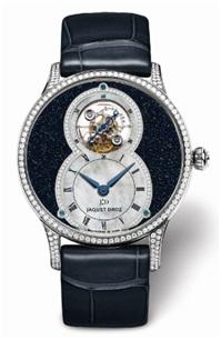 当Jaquet Dorz雅克德罗陀飞轮邂逅美石表盘，迸发惊艳光芒;Jaquet Dorz;雅克德罗;手表;腕表