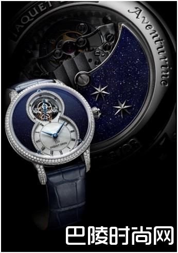 当Jaquet Dorz雅克德罗陀飞轮邂逅美石表盘，迸发惊艳光芒;Jaquet Dorz;雅克德罗;手表;腕表