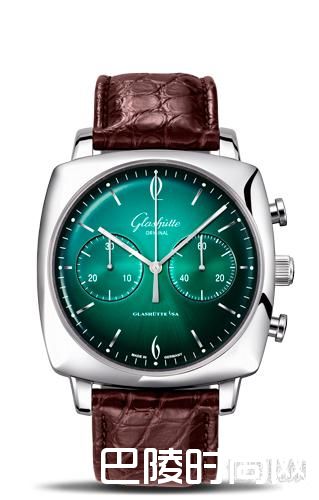 【Pre Basel 2017】格拉苏蒂原创Sixties Iconic鎏金计时码表;计时码表；鎏金；Sixties Iconic；GLASHÜTTE ORIGINAL；格拉苏蒂