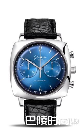 【Pre Basel 2017】格拉苏蒂原创Sixties Iconic鎏金计时码表;计时码表；鎏金；Sixties Iconic；GLASHÜTTE ORIGINAL；格拉苏蒂