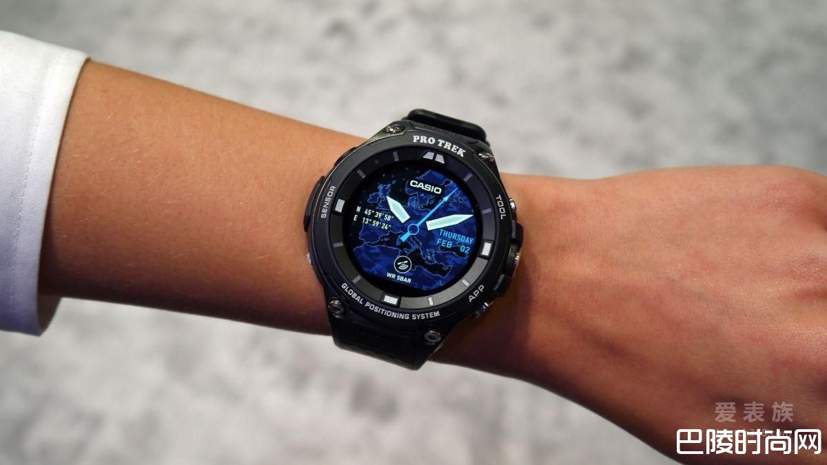 登山好帮手——卡西欧Pro Trek系列WSD-F20户外智能腕表