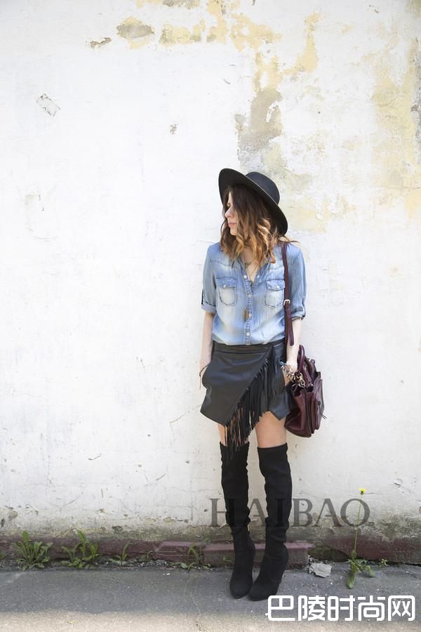 俄罗斯时尚博主Manona Che街拍