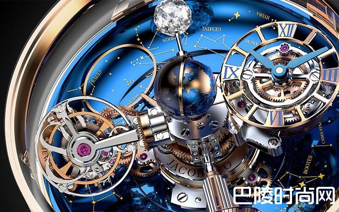 Jacob&Co.Astronomia Solar 腕表展现了八颗行星的全貌