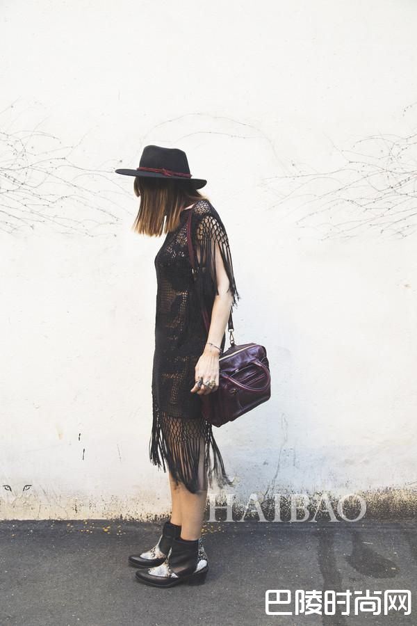 俄罗斯时尚博主Manona Che街拍