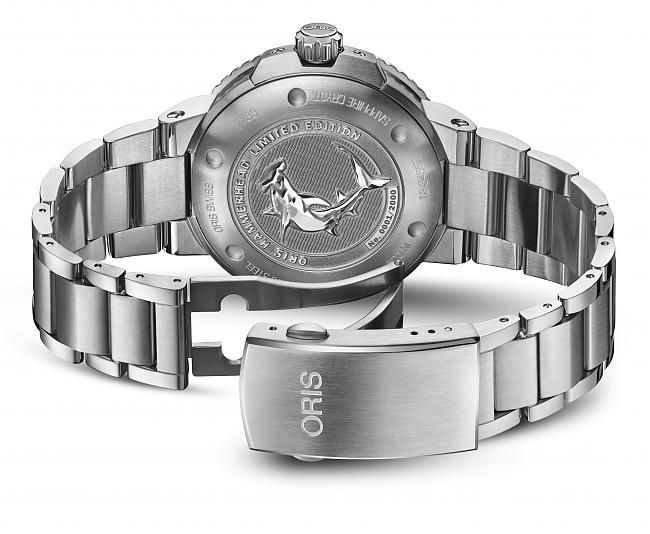 【Pre Basel 2017】豪利时推出锤头鲨限量版腕表，向濒危物种伸出援手;BASEL;ORIS;豪利时