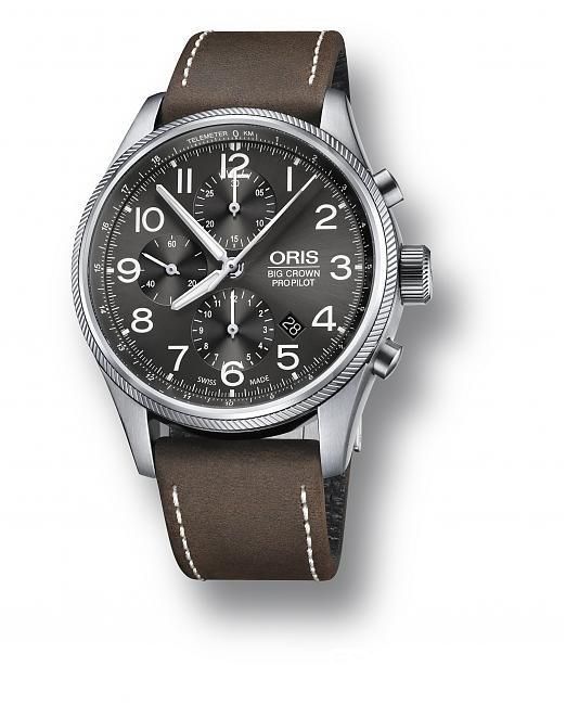 【Pre Basel 2017】豪利时2017款大表冠飞行员GMT腕表与计时码表问世;ORIS;BASEL;豪利时