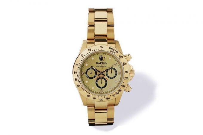 BAPE 2017全新配色的 BAPEX 腕表