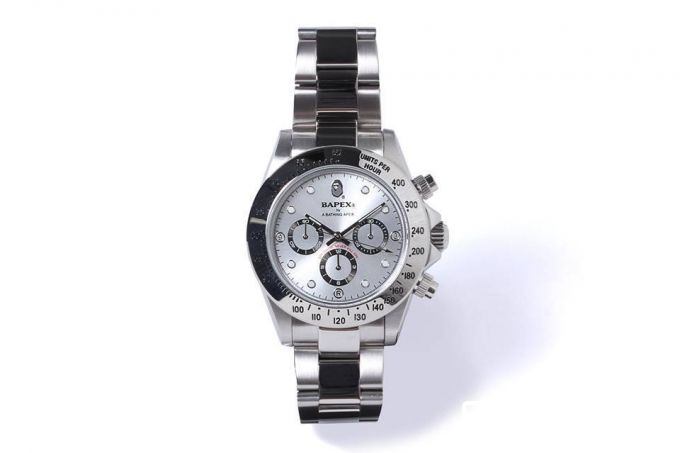BAPE 2017全新配色的 BAPEX 腕表