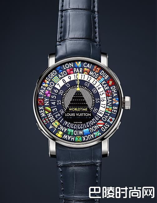路易威登 ESCALE WORLDTIME BLUE蓝色世界时腕表;LOUIS VUITTON;路易威登