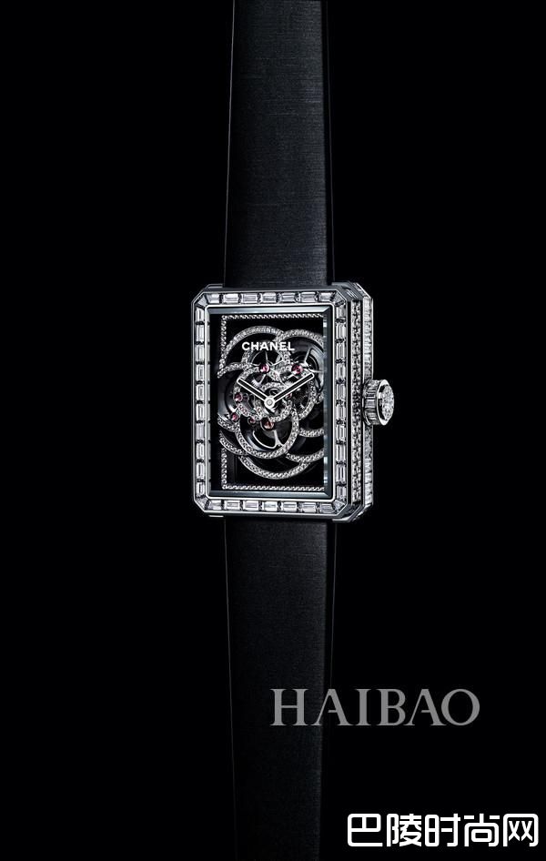 香奈儿(Chanel) Premiere山茶花镂空腕表