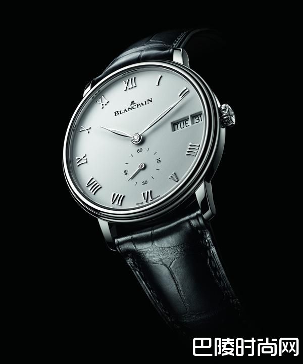 宝珀经典系列首次迎来“星期-日期”双历显示腕表