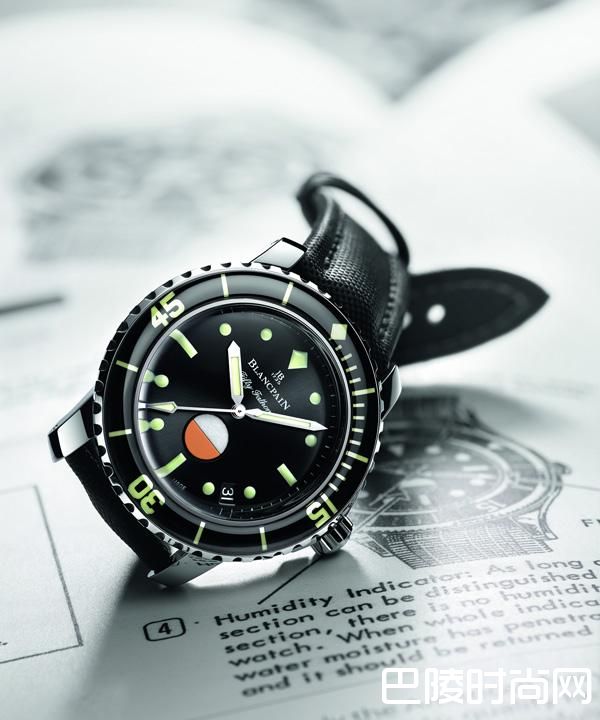 宝珀赤忱复刻五十噚系列MIL-SPEC腕表